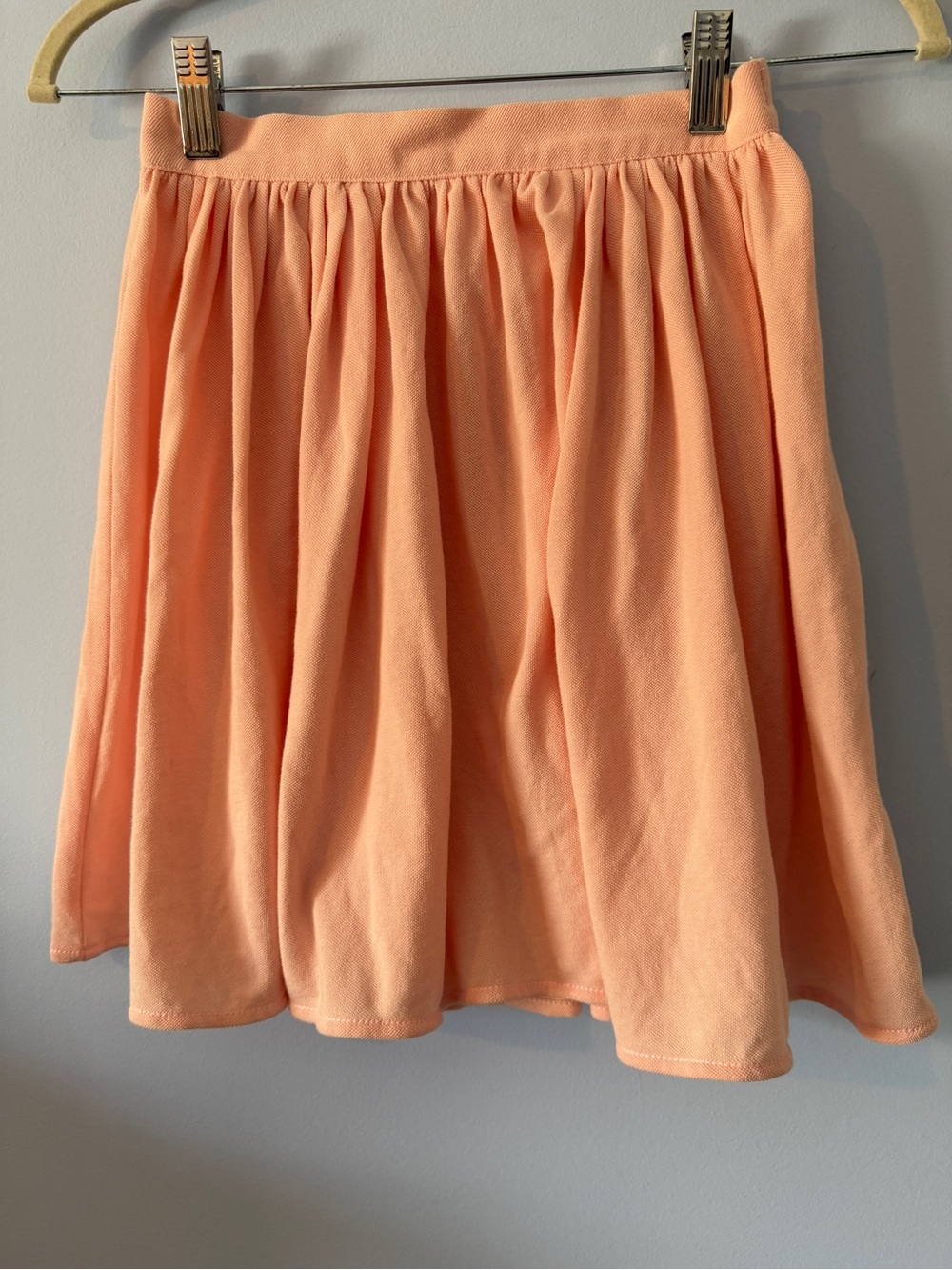 American Apparel Peach Skater Circle Skirt